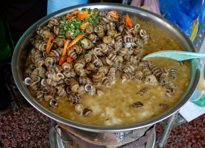 How to cook snails chinese style