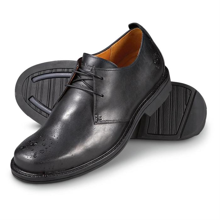 Waterproof men's dress shoes