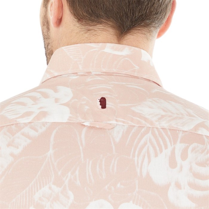 Rose pink men's dress shirt